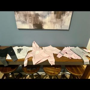 Baby/Toddler Girl Nike Sweatsuits.